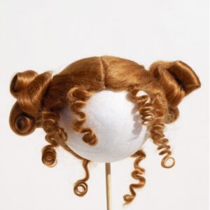 periwig for doll red-blond