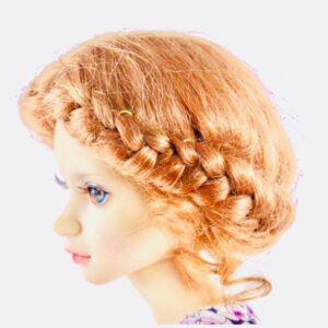 natural wig for doll